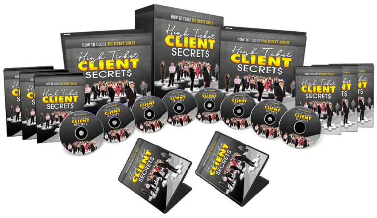 High Ticket Clients Secrets – 1 hour 08 Minutes